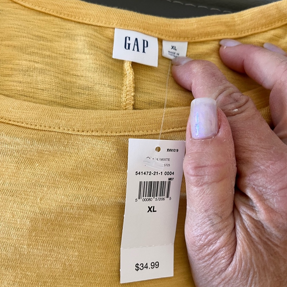 GAP Pocket T-Shirt Dress X Large NWT - Picture 6 of 8